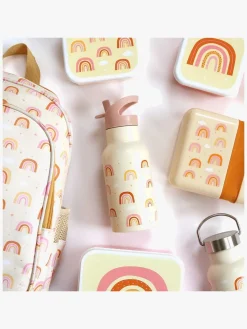 A Little Lovely Company Drikkedunk Regnbuer 350 ml, Beige