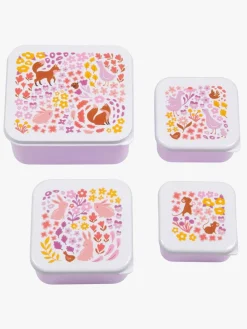 A Little Lovely Company Madkasse-sæt, Blomsterhave