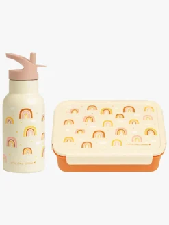 A Little Lovely Company Madkasse & Flaske, Rainbows