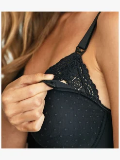 Abecita Mama Soft Amme-BH, Sort