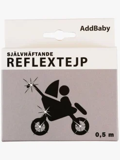 AddBaby Reflekstape 0.5 m, Sort