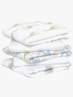 Aden + Anais™ Essentials Stofble 5-Pak, Natural History