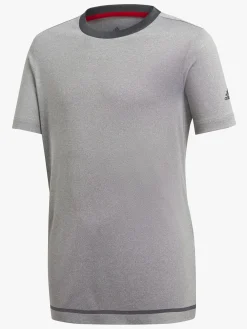 Adidas Boys Barricade T-shirt, Grey