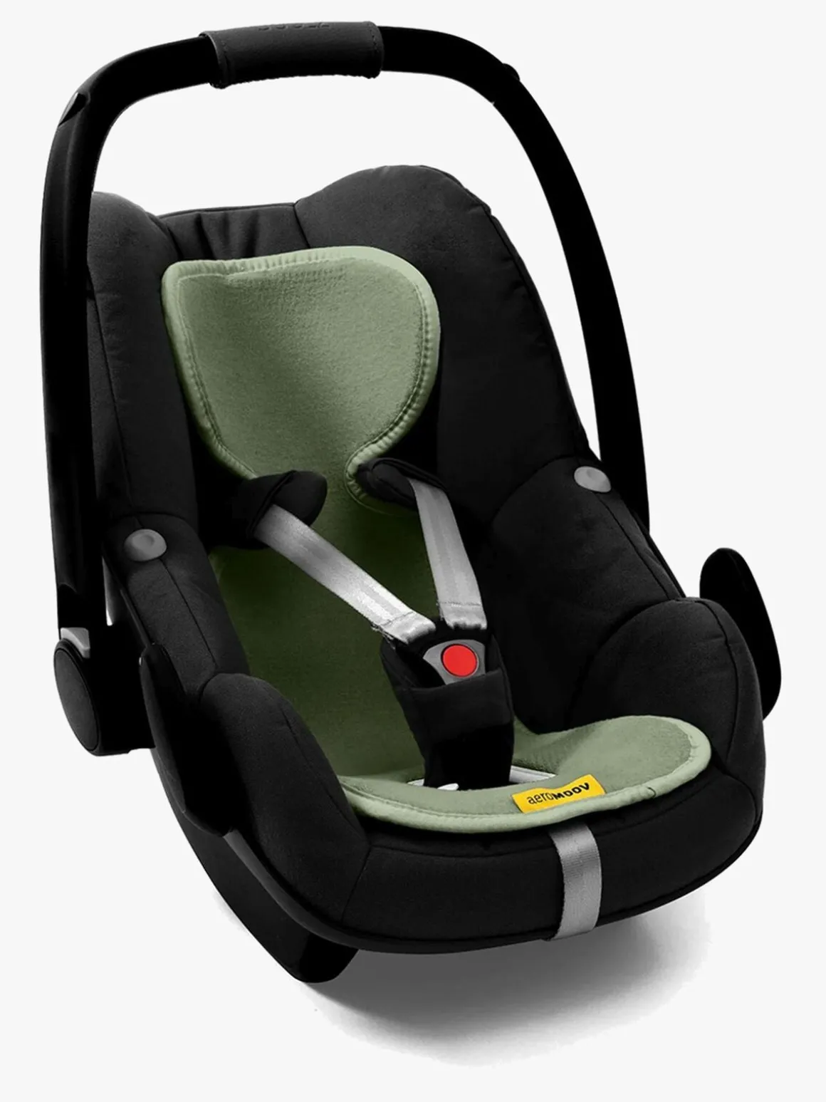 AeroMoov GR0 Hynde Autostol Baby, Moss Green