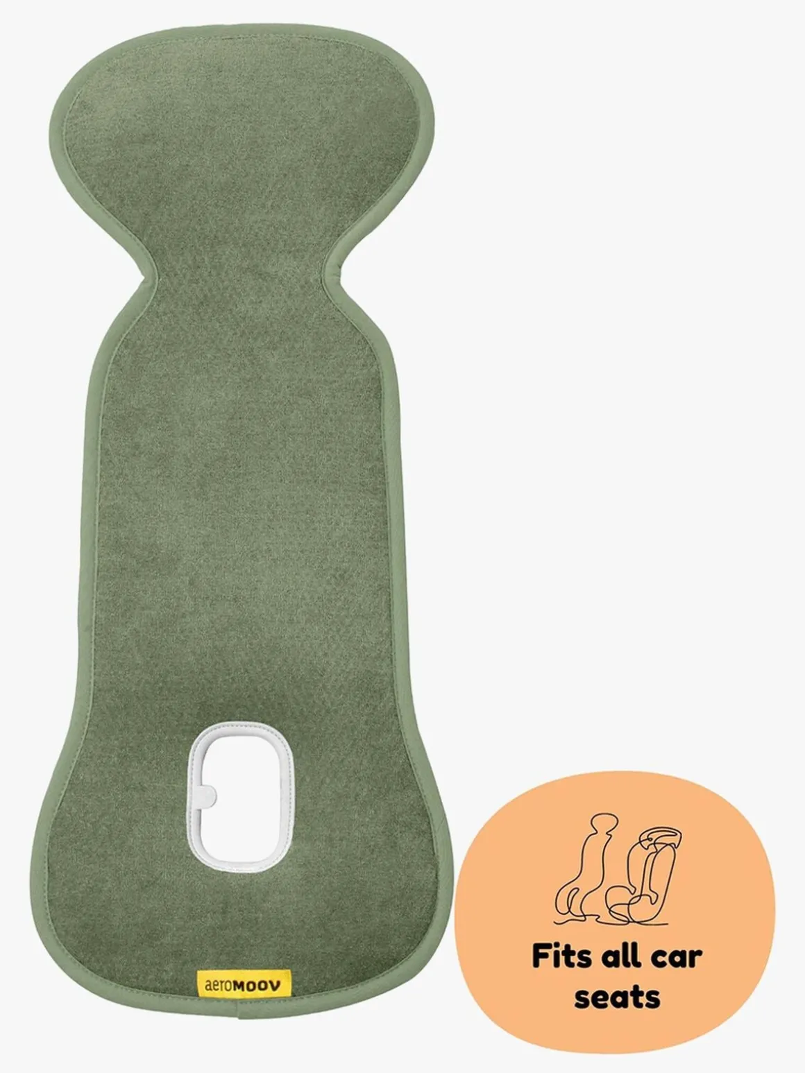 AeroMoov GR0 Hynde Autostol Baby, Moss Green