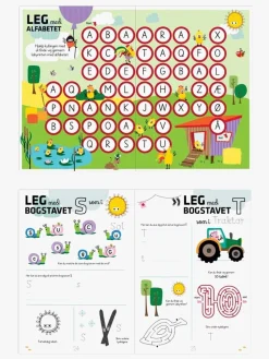 Aktivitetsbog  - Lær Bogstaver med Wacky Wonders Bondegårdsdyr