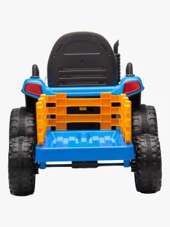 Alex's Garage Eltraktor med Trailer, Blå