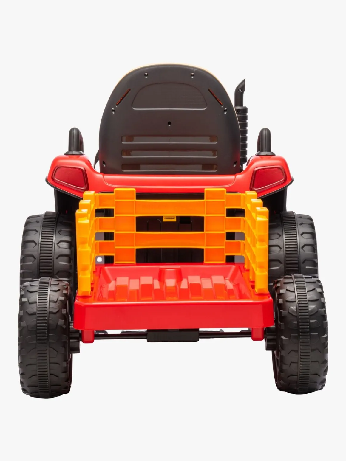 Alex's Garage Eltraktor med Trailer, Rød