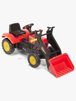 Alex's Garage Pedaltraktor med Skovl, Rød