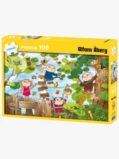 Alfons Åberg Puslespil 100 Brikker