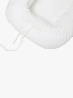 Alice & Fox ALBA Babynest med Håndtag, White Muslin