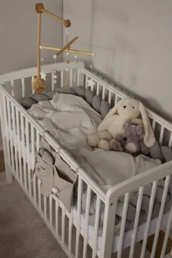 Alice & Fox ALEAH Flettet Sengerand 350cm, Light Grey