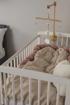 Alice & Fox ALEAH Flettet Sengerand 200cm, Dusty Pink