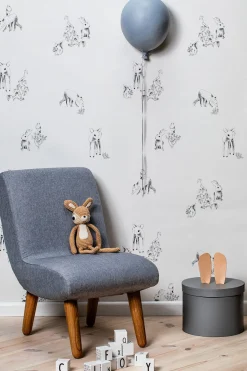 Alice & Fox BIBI Væglampe Ballon, Grå