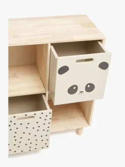 Alice & Fox DELTA Bogreol med Opbevaringskasse, Natur