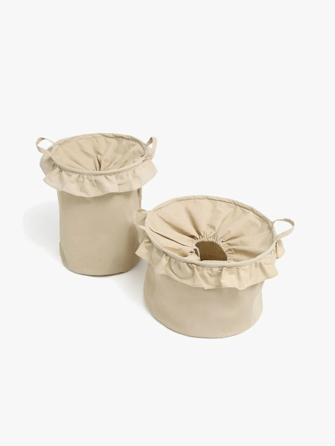 Alice & Fox DEMI Opbevaringskurve 2-pak, Beige Linen