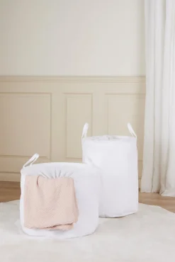 Alice & Fox DINA Opbevaringskurv 2-pak, Hvid