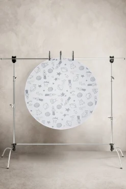 Alice & Fox Gulvtæppe White Space Ø120