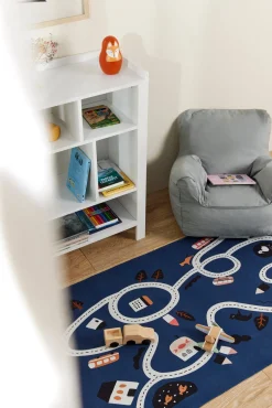 Alice & Fox Gulvtæppe 80x150 Bilbane, Indigo