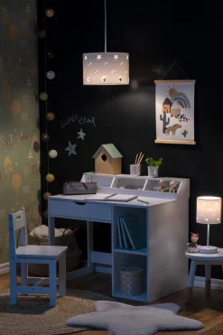 Alice & Fox Lampe Star, White