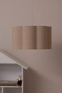 Alice & Fox Lily Lampeskærm M, Beige Linen