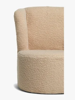 Alice & Fox Lænestol Teddy, Cremehvid