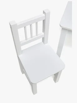 Alice & Fox LOVIS Bord & Stole + Sofa med Opbevaring, Hvid