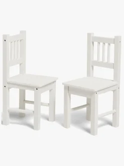 Alice & Fox LOVIS Bord & Stole + Sofa med Opbevaring, Hvid