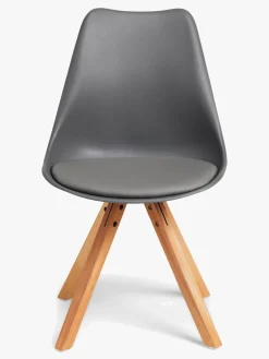 Alice & Fox MAE Skrivebordsstol Træ, Grå