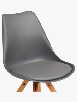 Alice & Fox MAE Skrivebordsstol Træ, Grå