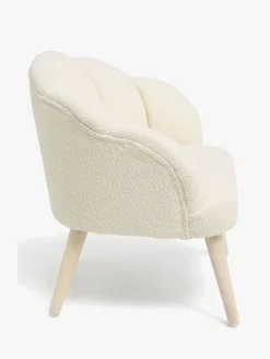 Alice & Fox Pearla Lænestol, Cream/Wood