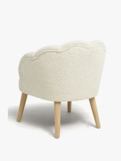 Alice & Fox Pearla Lænestol, Cream/Wood