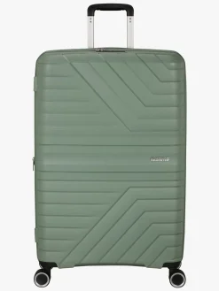 American Tourister Flytwist Kuffert 101-117L, Botanic Green