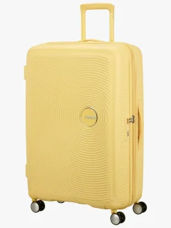 American Tourister Soundbox Spinner Kuffert 97L, Pastel Yellow