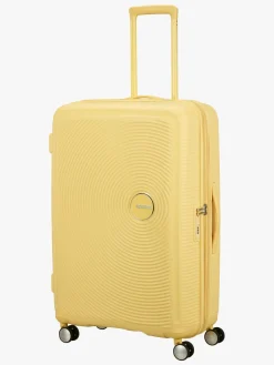 American Tourister Soundbox Spinner Kuffert 97L, Pastel Yellow