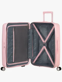 American Tourister Soundbox Spinner Kuffert 71,5L, Pastel Pink