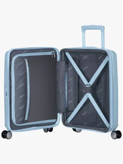 American Tourister Soundbox Spinner Kuffert 35,5L, Pastel Blue