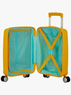 American Tourister Soundbox Mini Kuffert 22L, Golden Yellow