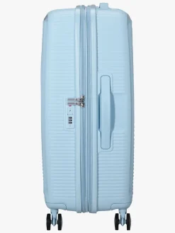 American Tourister Soundbox Spinner Kuffert 71,5L, Pastel Blue