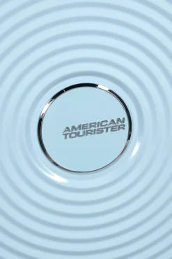 American Tourister Soundbox Spinner Kuffert 71,5L, Pastel Blue