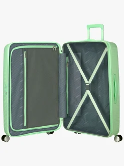 American Tourister Soundbox Spinner Kuffert 97L, Pastel Green