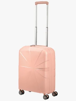 American Tourister StarVibe Spinner Kuffert 37-41L, Metallic Peach