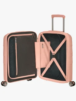 American Tourister StarVibe Spinner Kuffert 37-41L, Metallic Peach