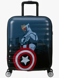 American Tourister Wavebreaker Kuffert 36L, Marvel Captain America City