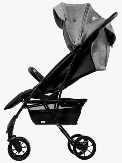 Asalvo Cotton 2 Klapvogn, Grey