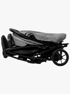 Asalvo Cotton 2 Klapvogn, Grey