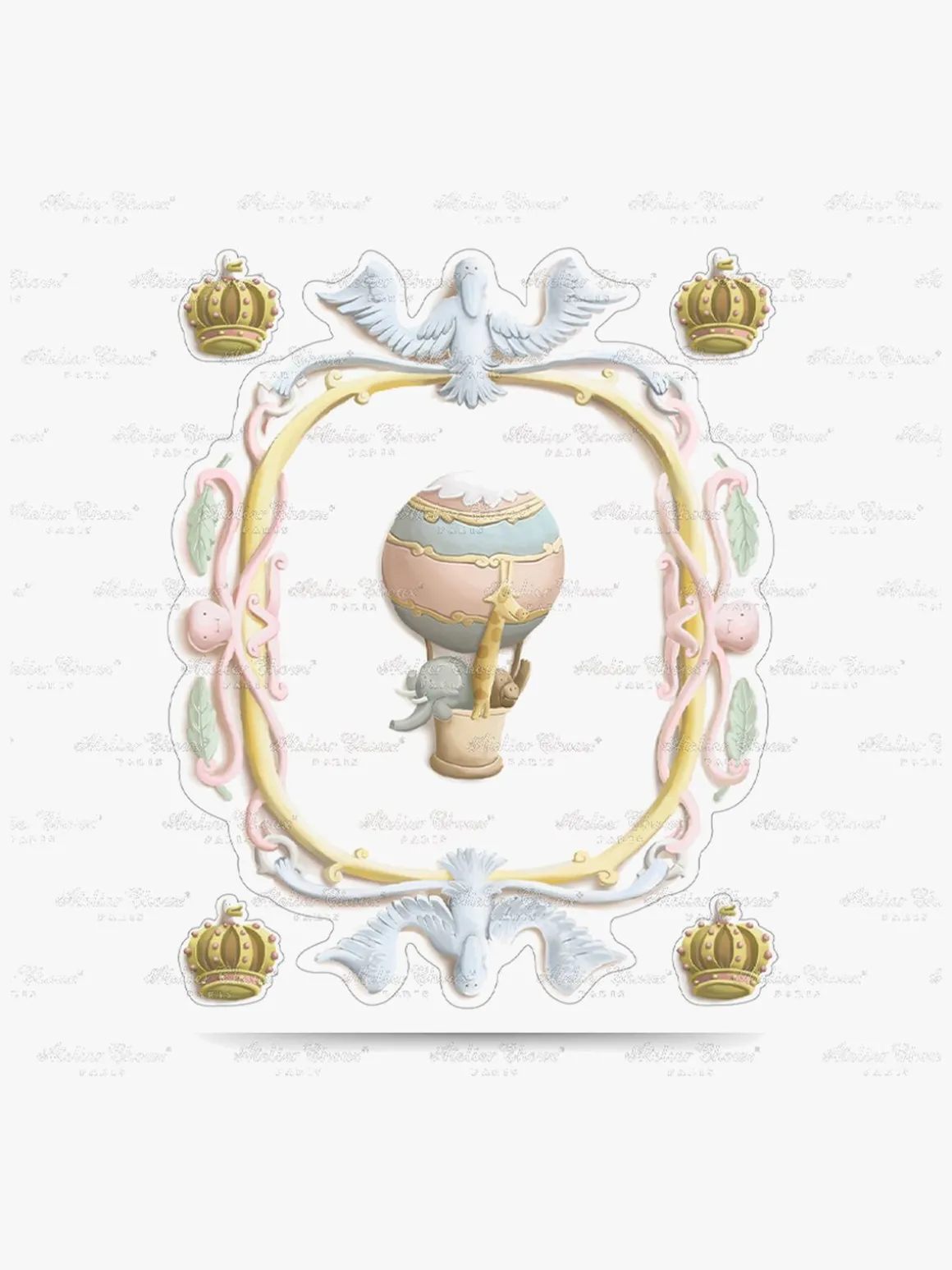 Atelier Choux Billeder til Væggen, Decorative Crowns