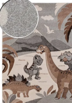 Atlas Jurassic Gulvtæppe 120x170, Nature