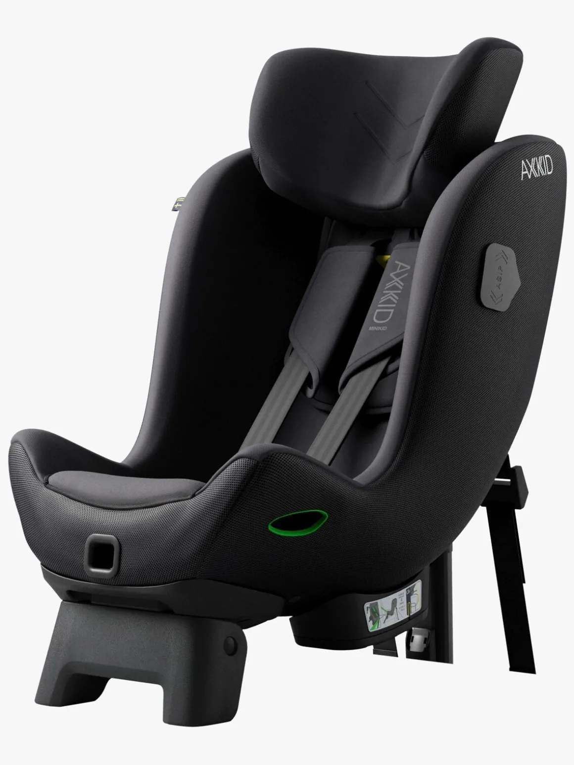 Axkid Minikid 4 Pro Autostol, Arctic Mist Grey