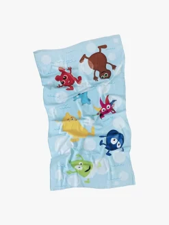 Babblarna Badehåndklæde Bobler, Blå